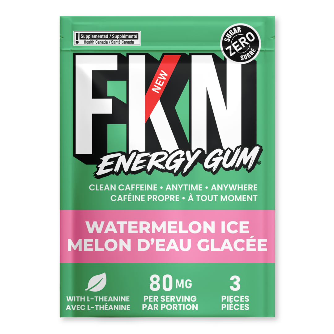 FKN Caffeine Gum Mini Pack (Watermelon Ice) (6 Pack)