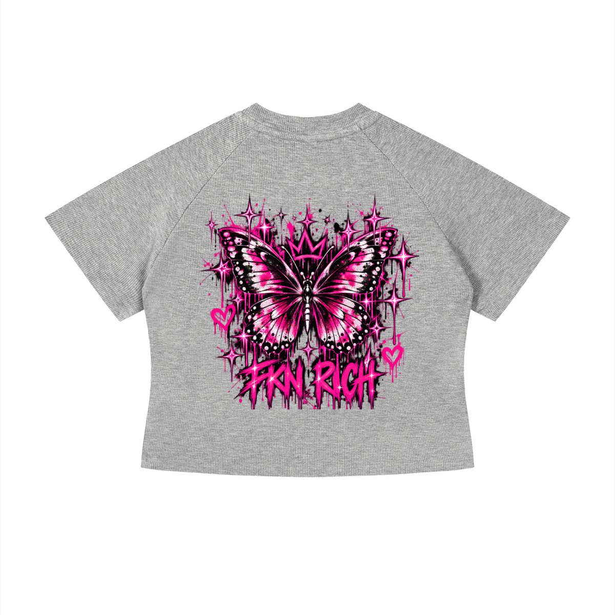 Women's Mineral Wash Crop T-Shirt