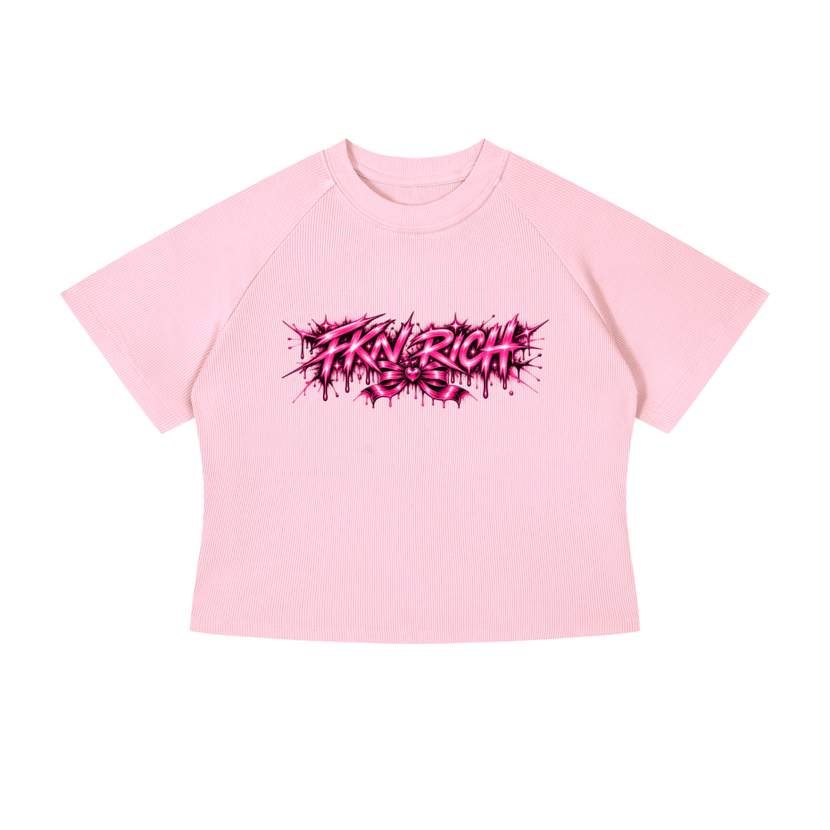 Women's Mineral Wash Crop T-Shirt
