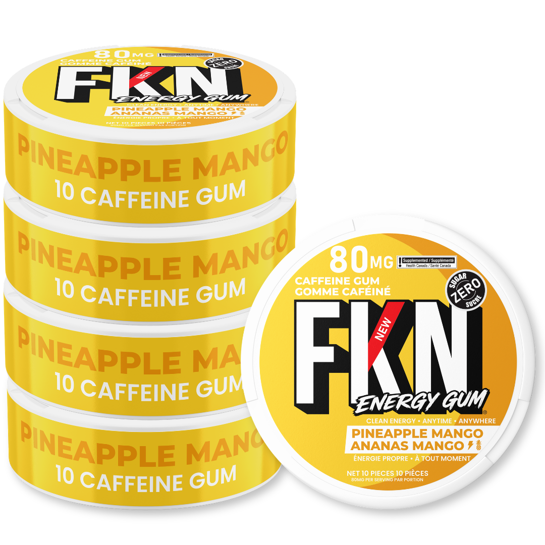 FKN Caffeine Gum (Pineapple Mango)