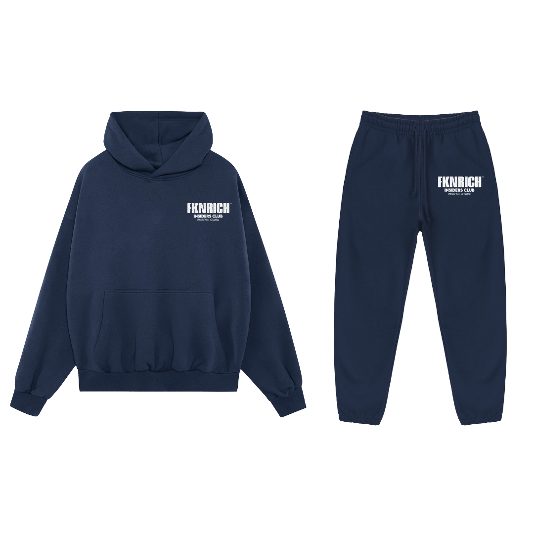 Signature Tracksuit Set (Navy)