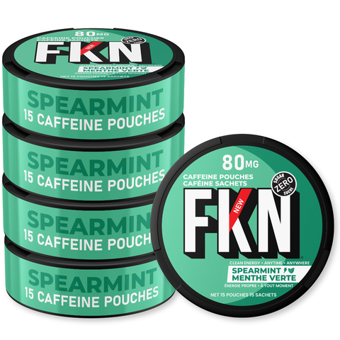 FKN Caffeine Pouches (Spearmint) 80MG
