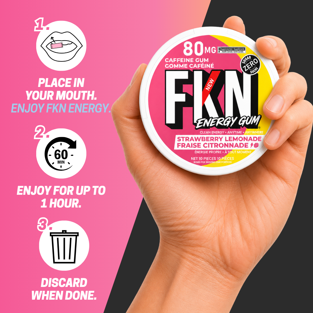 FKN Caffeine Gum (OG Bundle Pack)