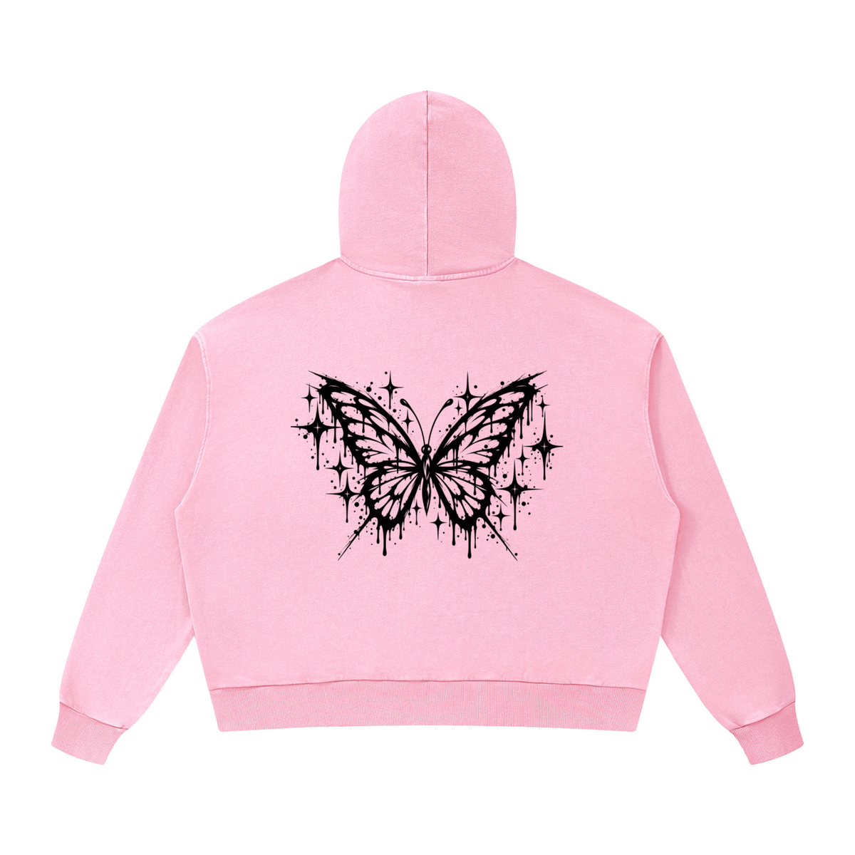 Unisex Mineral Wash Boxy Hoodie