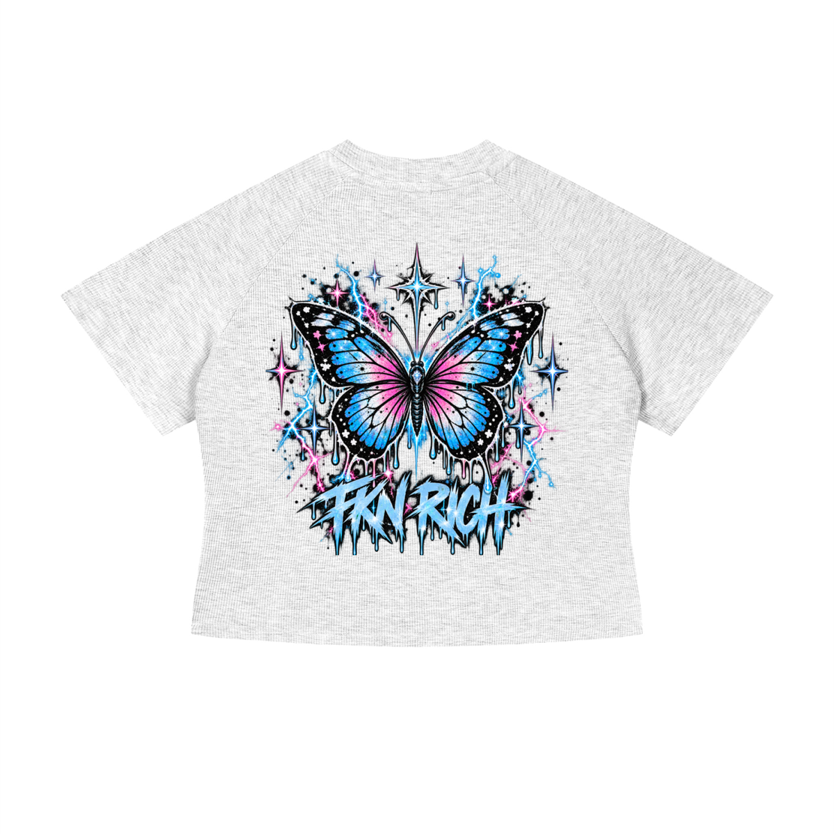 Women's Mineral Wash Crop T-Shirt