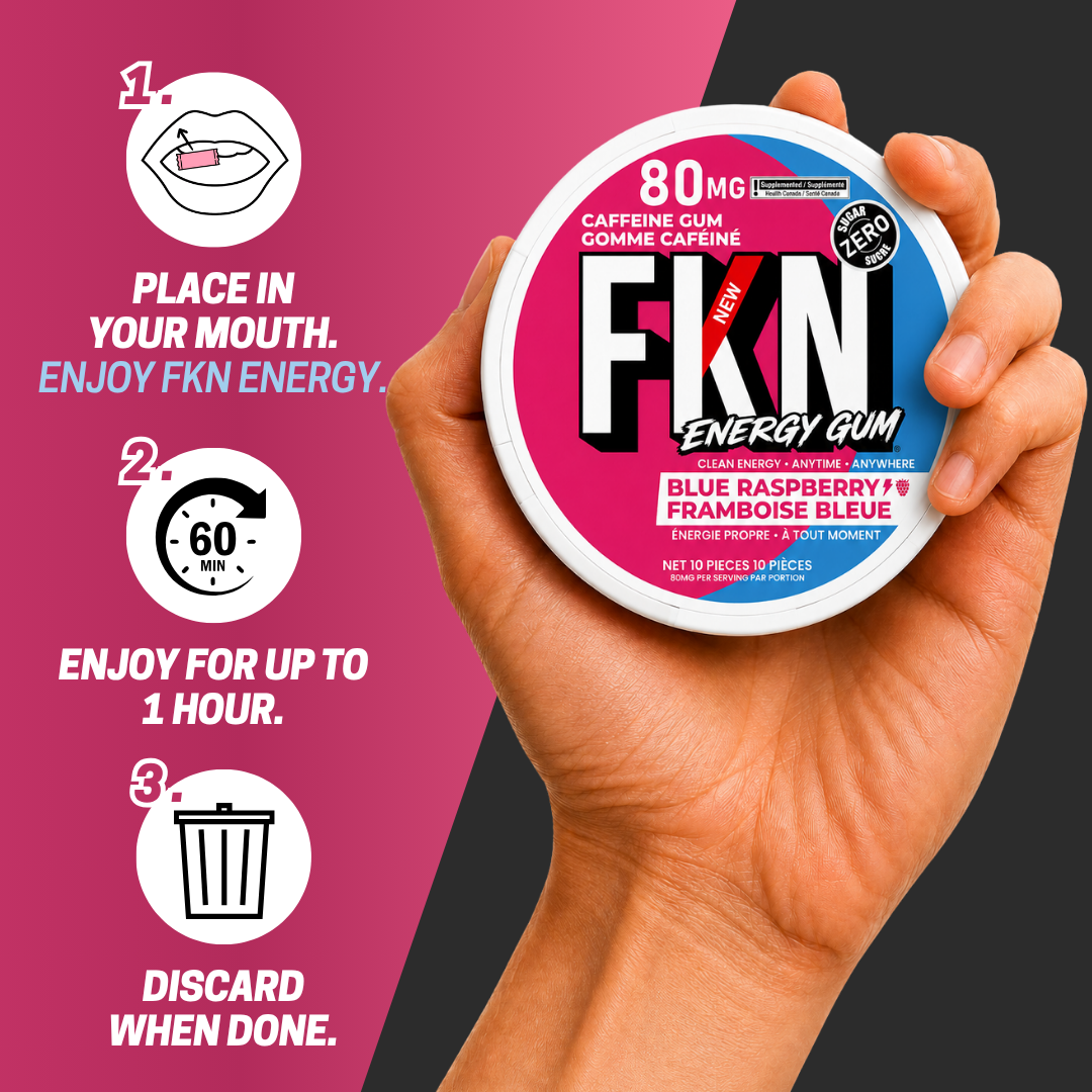 FKN Caffeine Gum (Variety Pack)