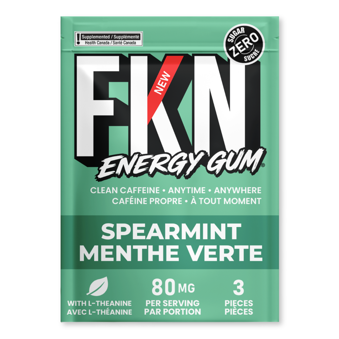 FKN Caffeine Gum Mini Pack (Spearmint) (6 Pack)