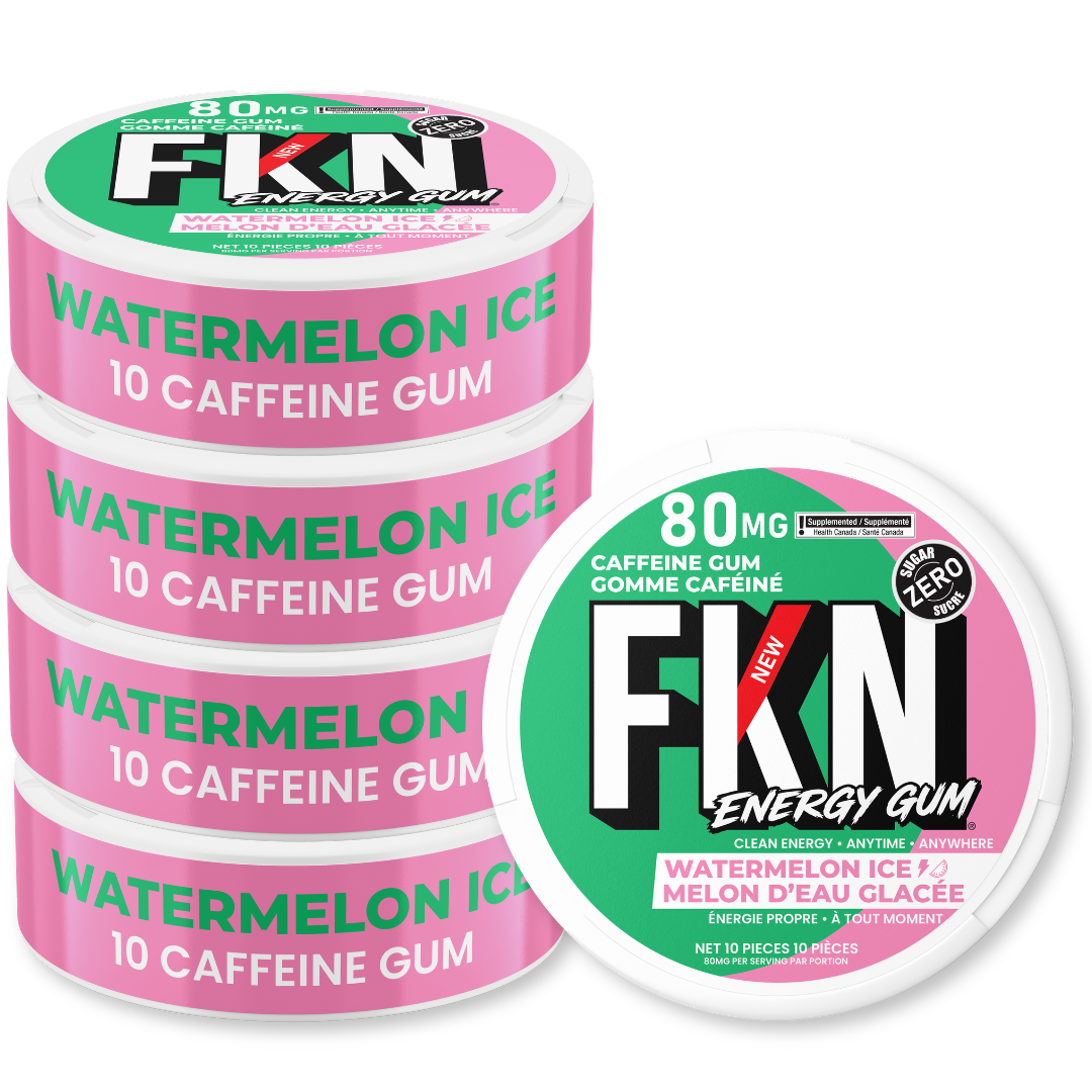 FKN Caffeine Gum (Watermelon Ice)