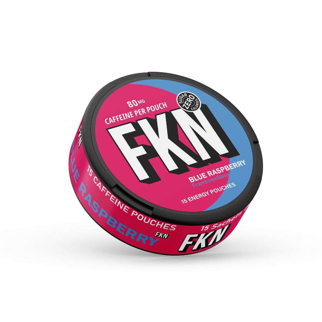 FKN Caffeine Pouches (Blue Raspberry) 80MG