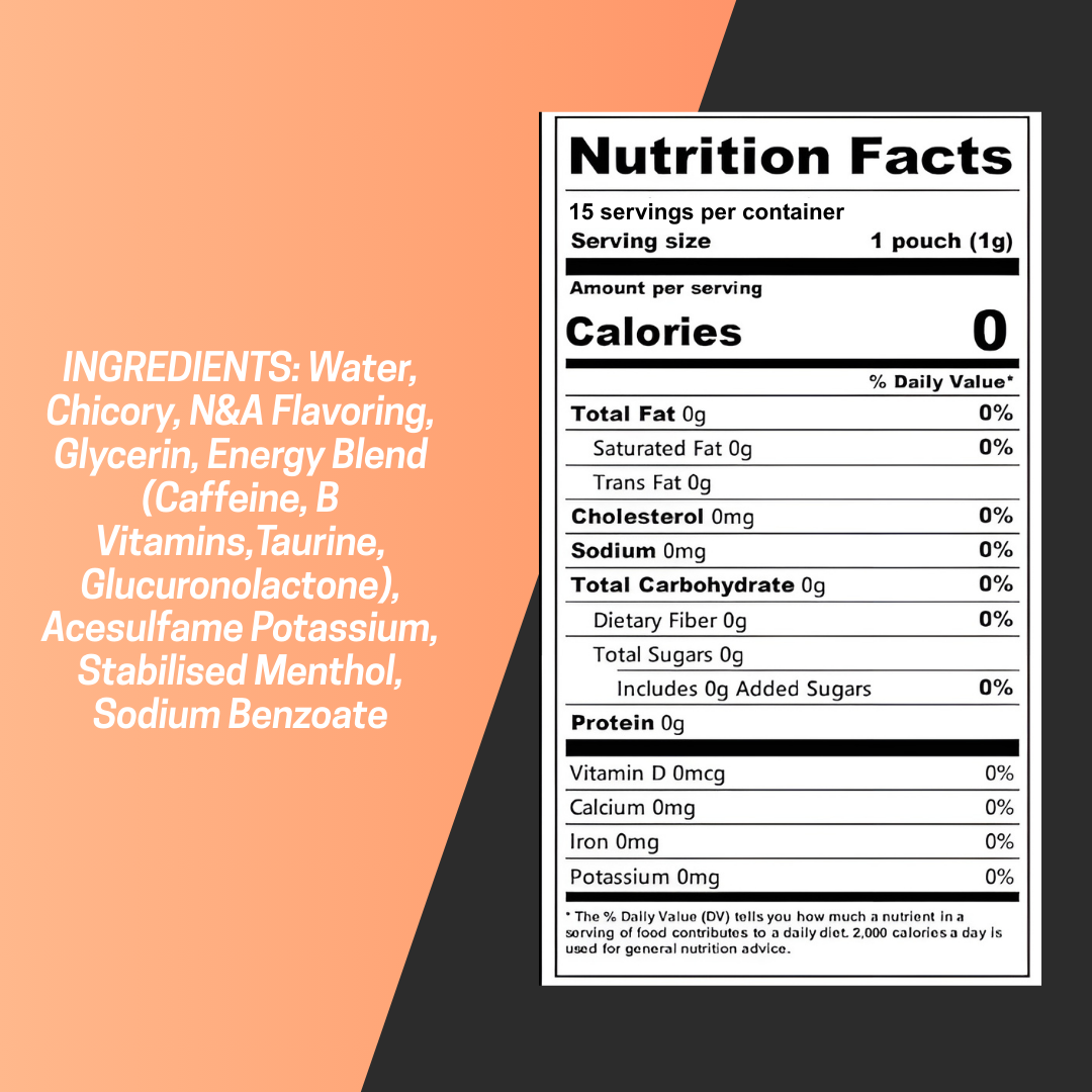 FKN Caffeine Pouches (White Peach) 80MG