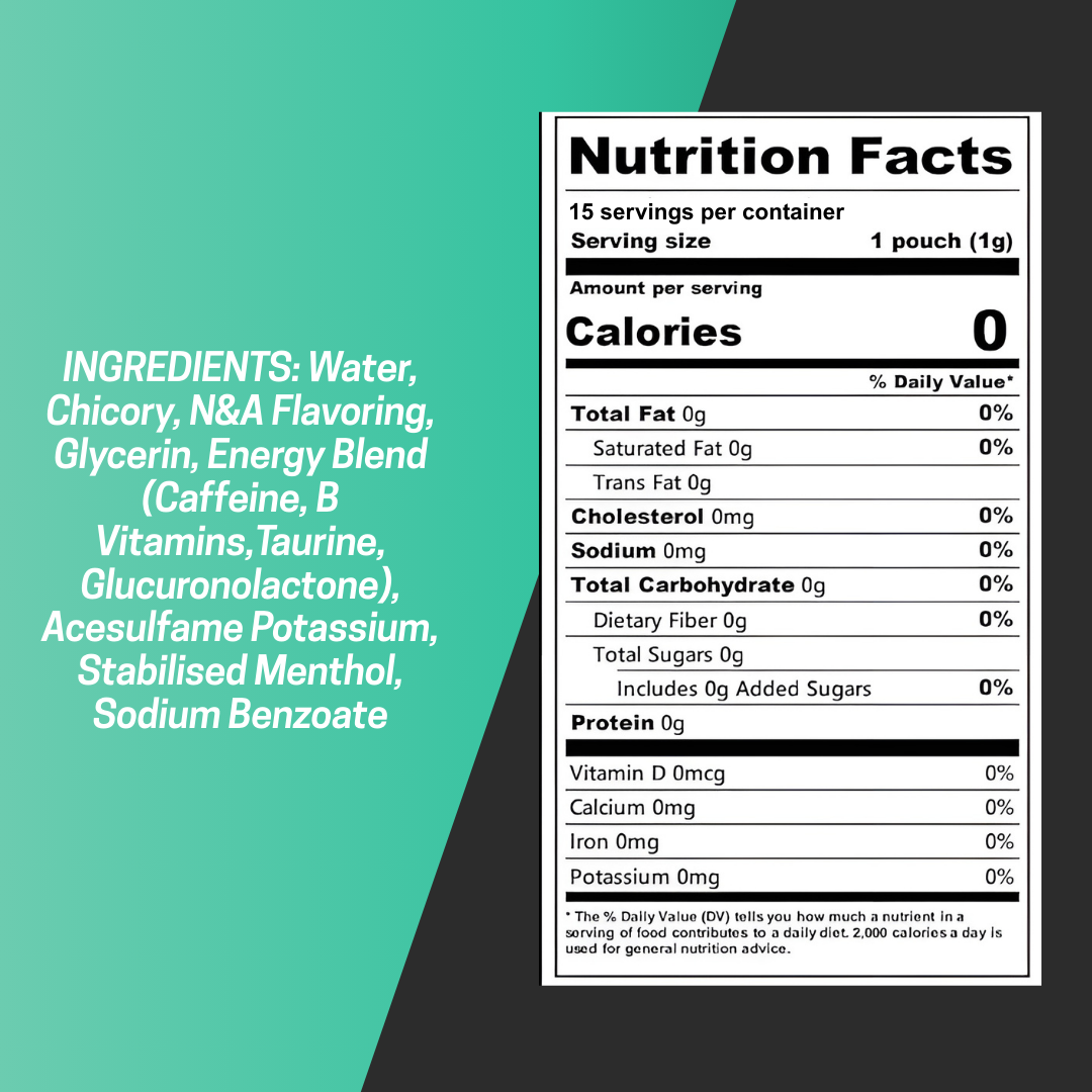 FKN Caffeine Pouches (Spearmint) 80MG