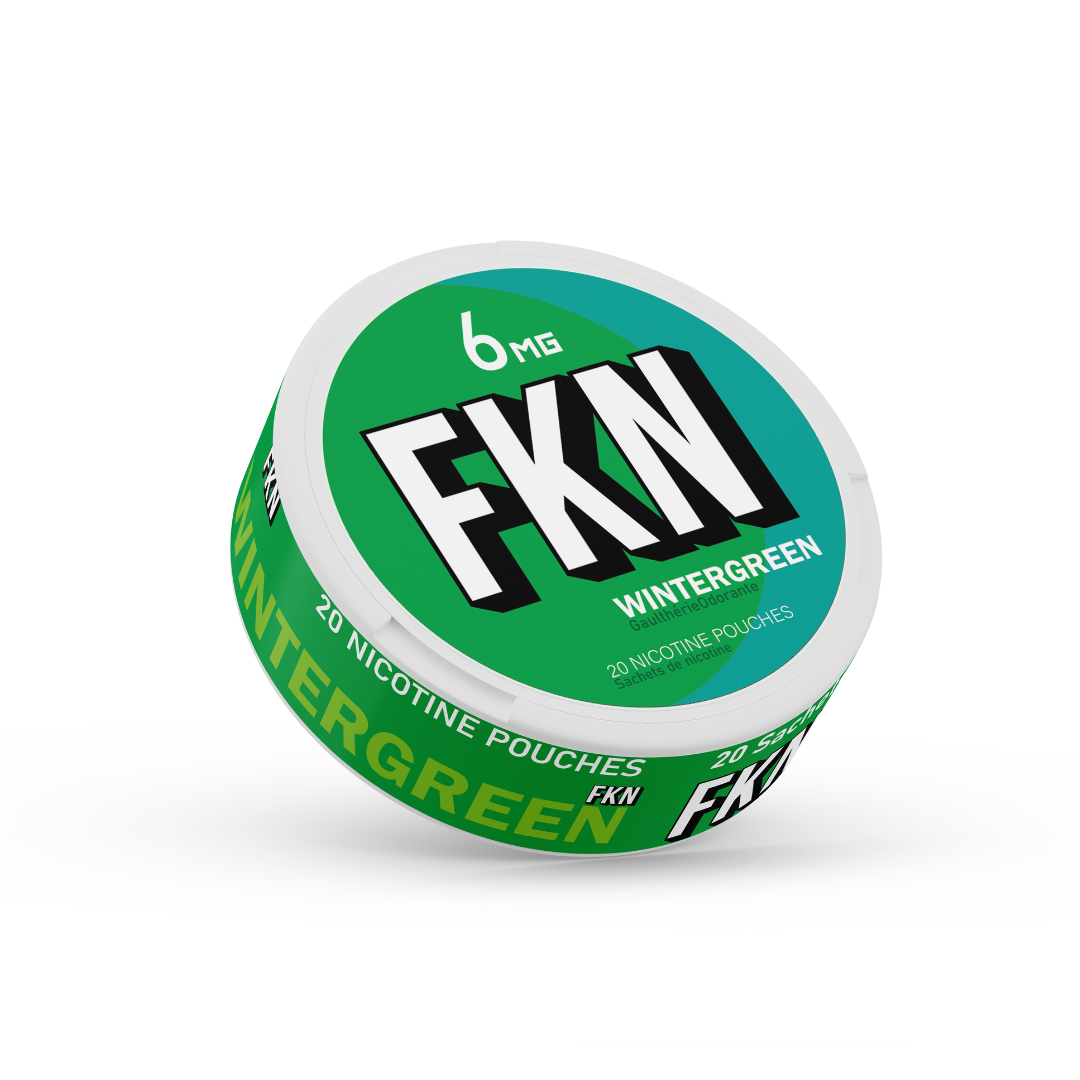 FKN Nicotine Pouches 6MG (Wintergreen)