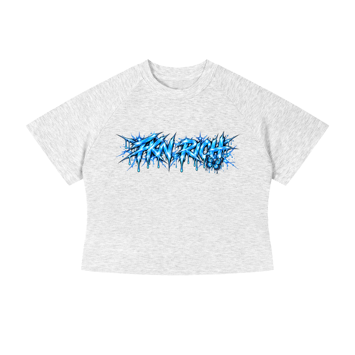 Women's Mineral Wash Crop T-Shirt