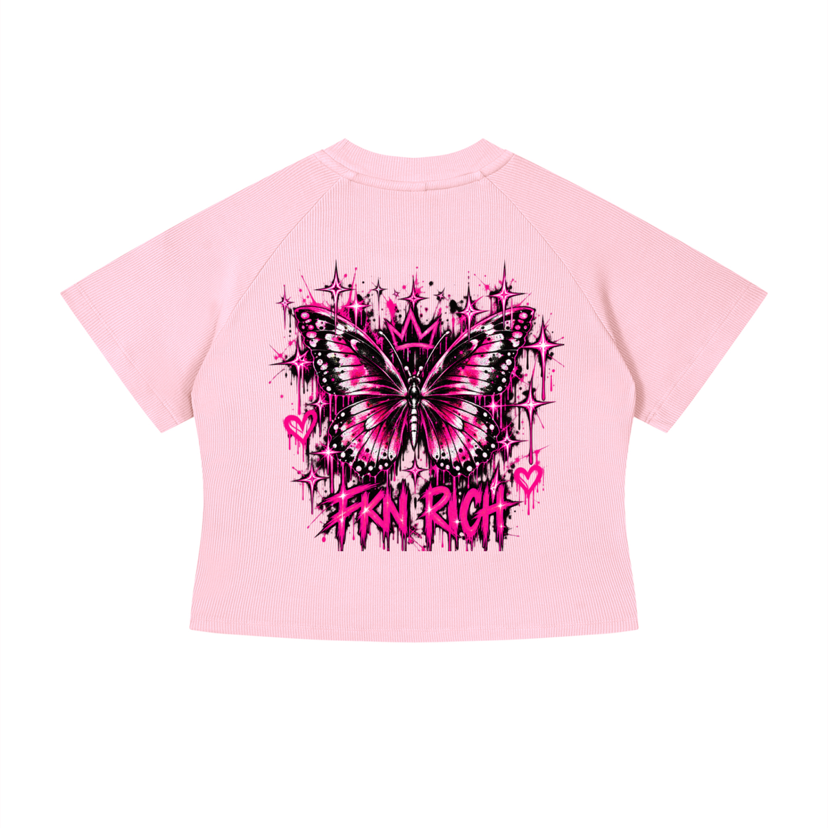 Women's Mineral Wash Crop T-Shirt