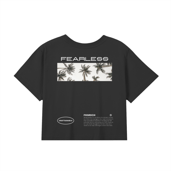 Fearless Cropped Tee