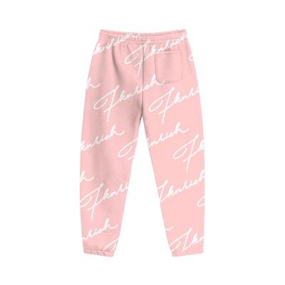 Script Tracksuit Set (Pink)