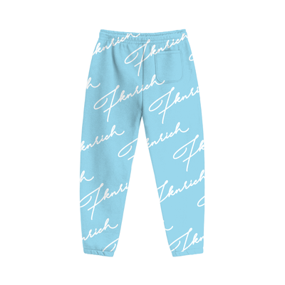 Script Tracksuit Set (Baby Blue)