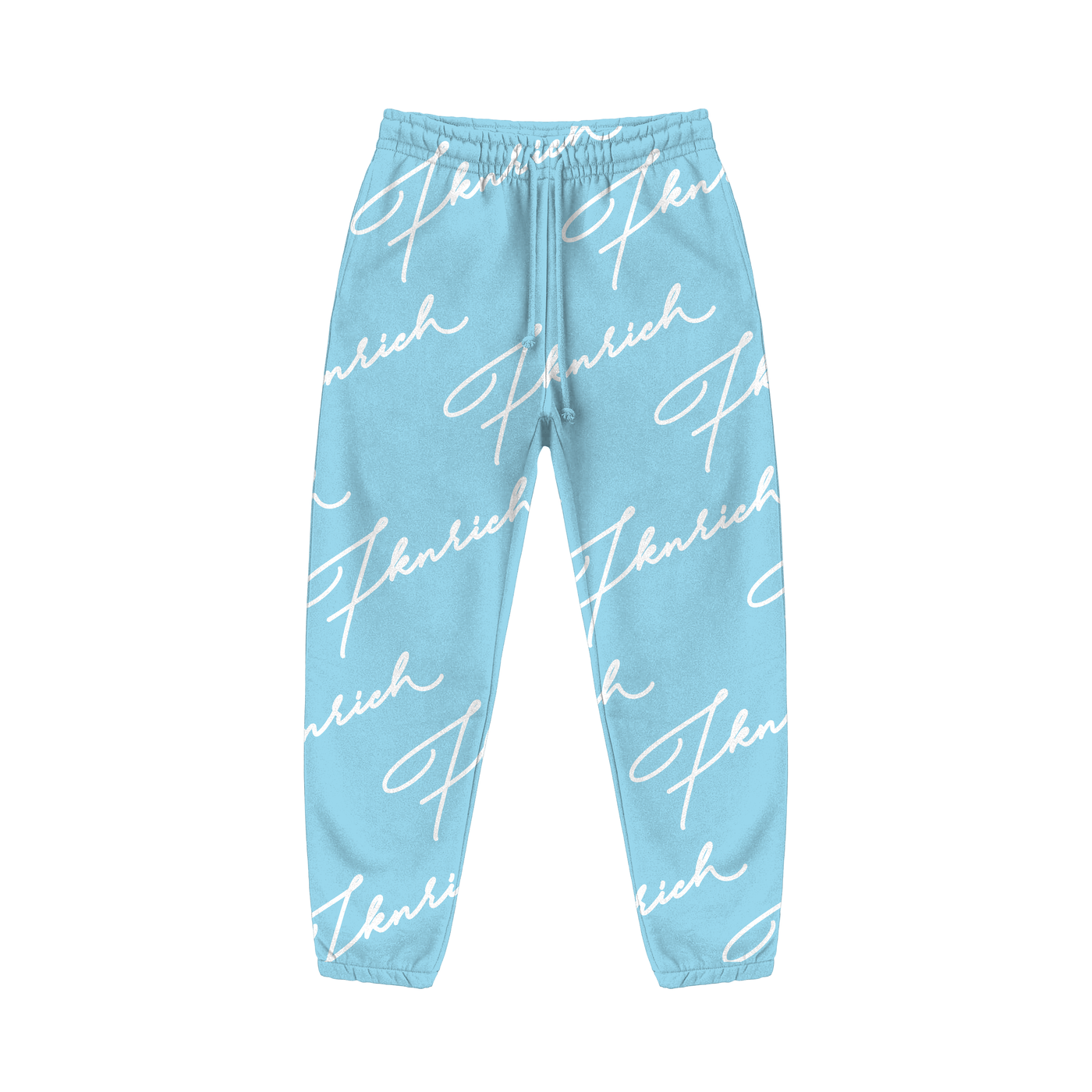 Script Tracksuit Set (Baby Blue)