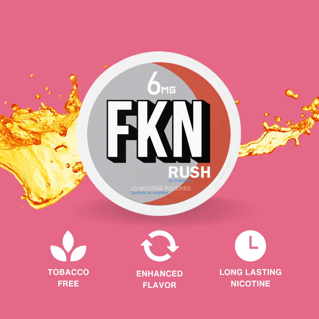 FKN Nic Pouches 6MG (Rush)