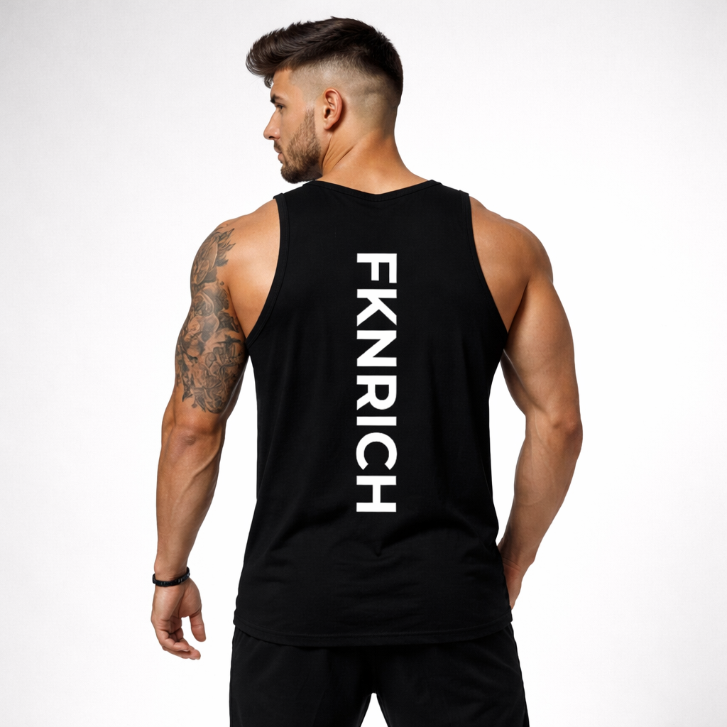 FR Motivation Tank Top (Black)