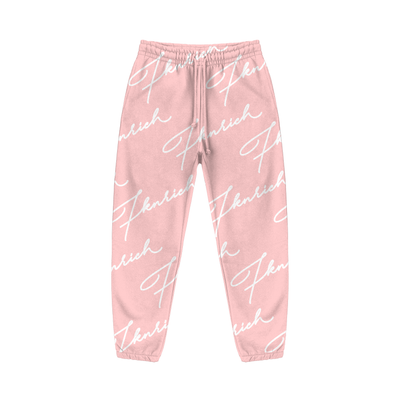 Script Tracksuit Set (Pink)