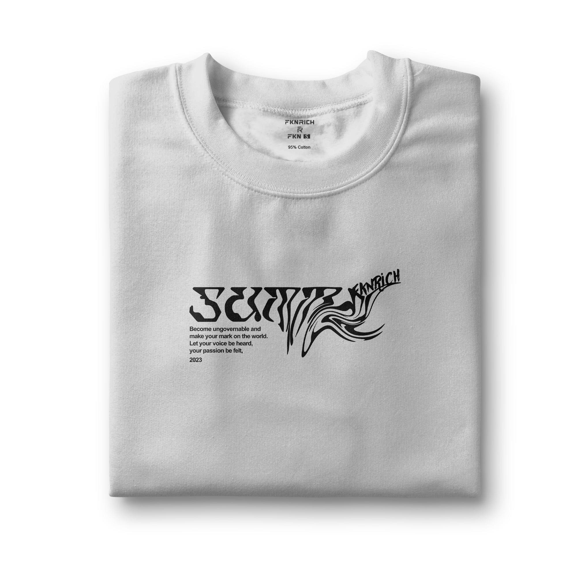 Purple Graffiti Tee - FKN Rich