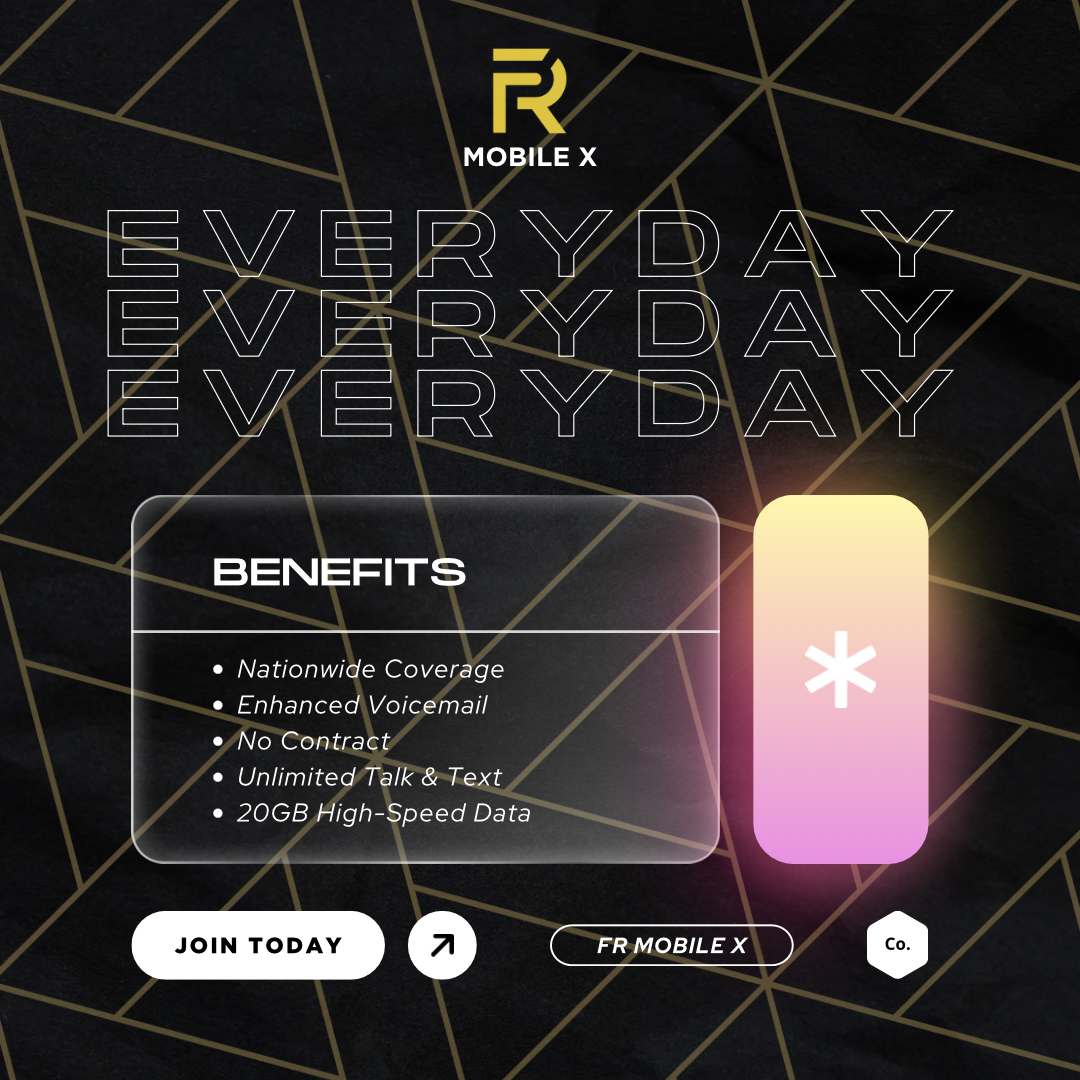 "Everyday Grind" Unlimited Talk, Text and Data