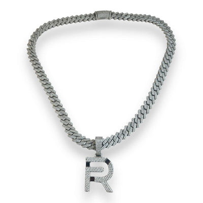 FR 34.5 Carat Pendant and Diamond Cuban Chain - FKN Rich