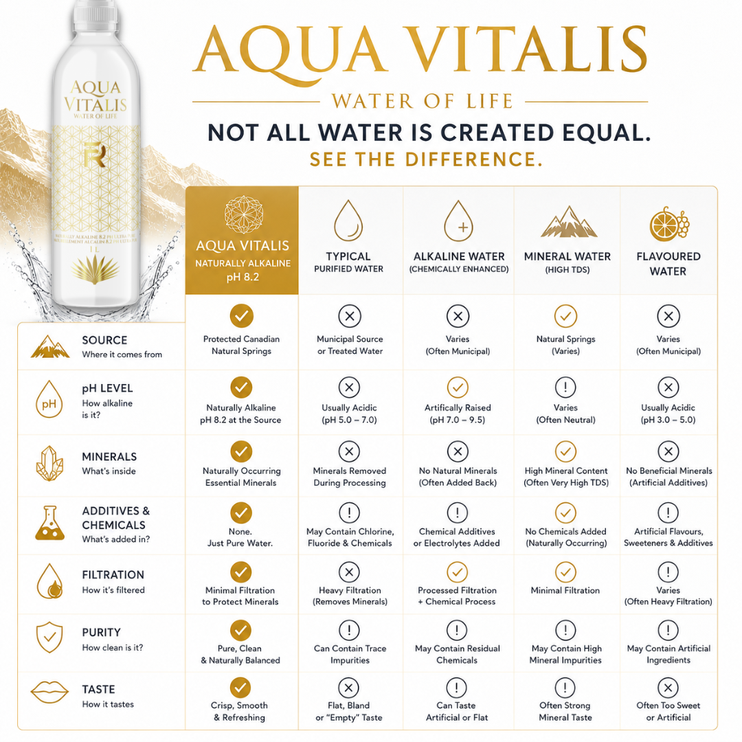 FR Hydration Aqua Vitalis Water (1L Sport Top)