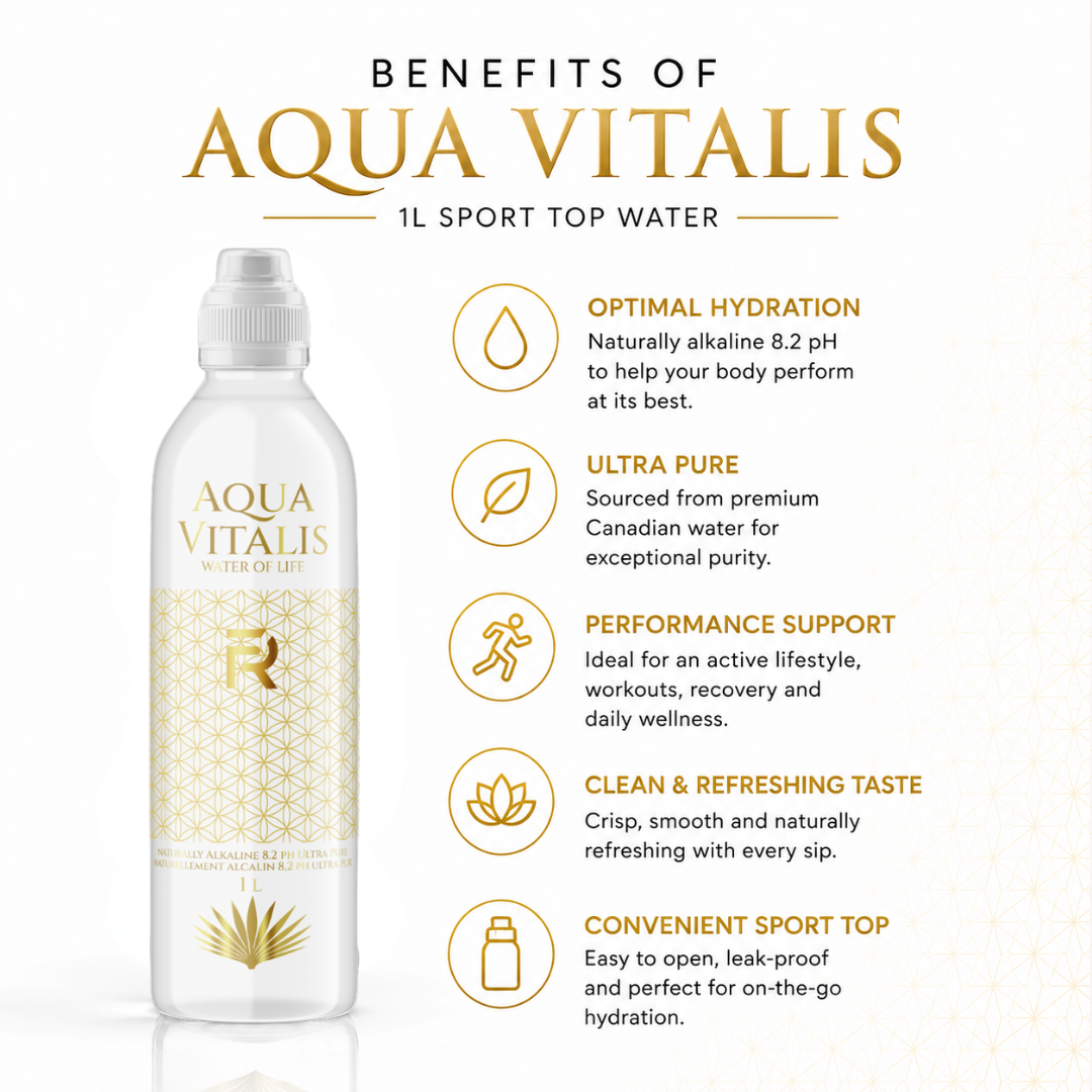 FR Hydration Aqua Vitalis Water (1L Sport Top)