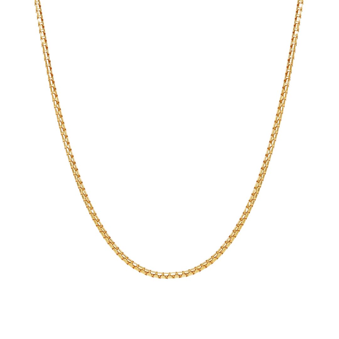 Mardi Gras 5mm Gold Chain