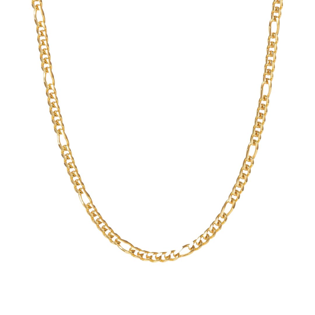 Figaro 3mm Gold Chain