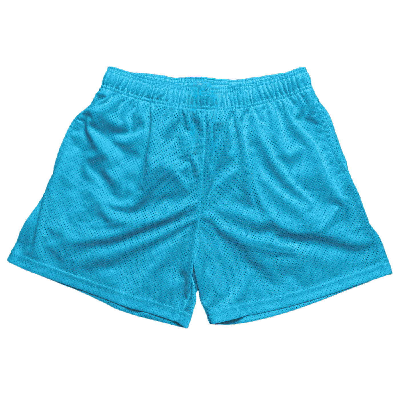 Script Shorts (Baby Blue)