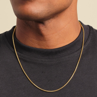 Mardi Gras 3mm Gold Chain (Free VIP Offer)