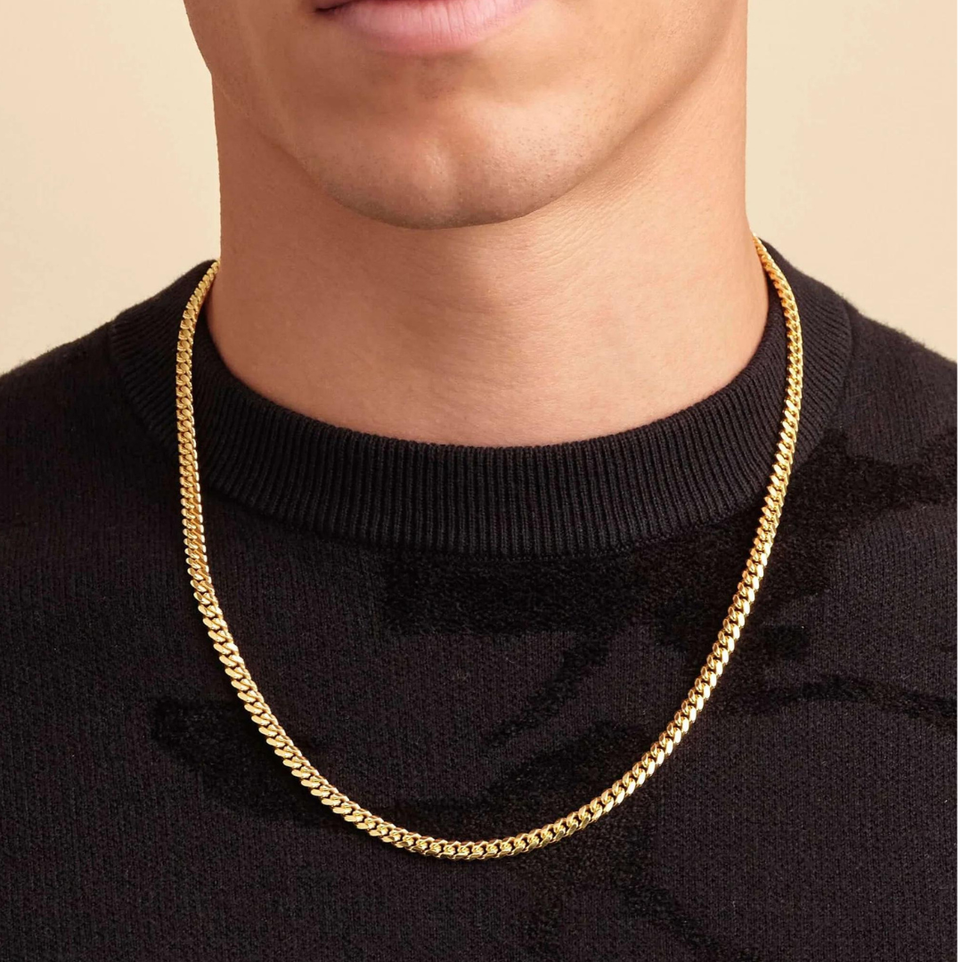 Cuban 5mm Gold Chain (Free VIP Offer)