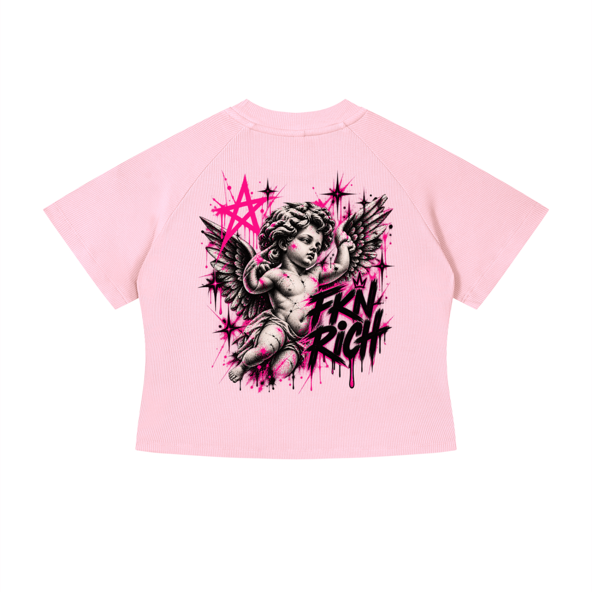 Women's Mineral Wash Crop T-Shirt