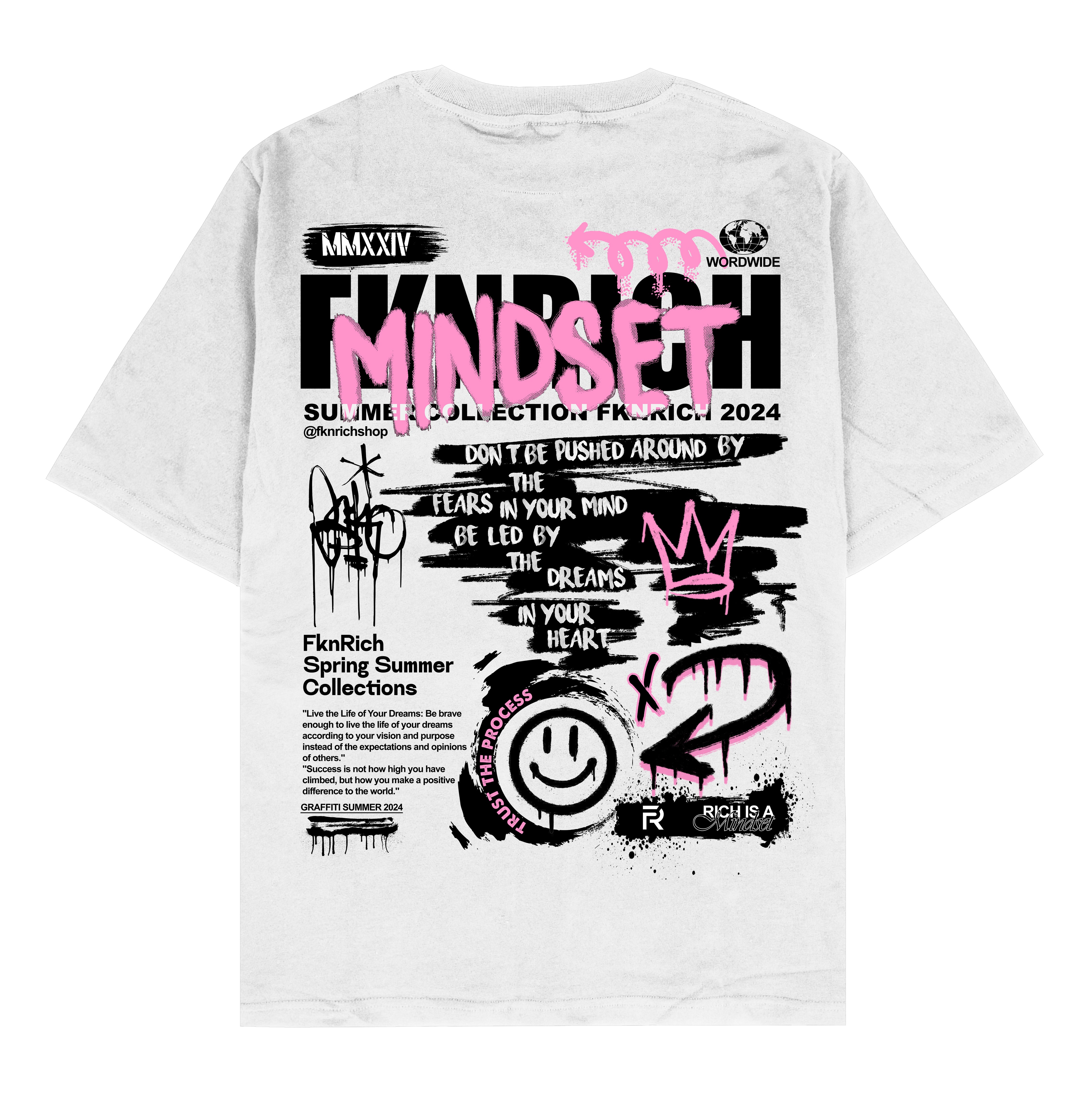 Mindset Graffiti Tee - FKN Rich