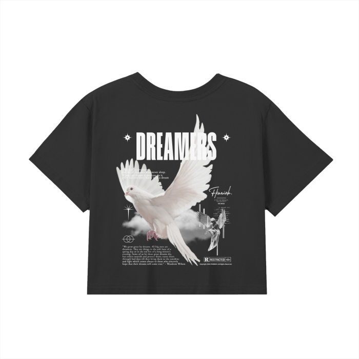 Dreamers Cropped Tee