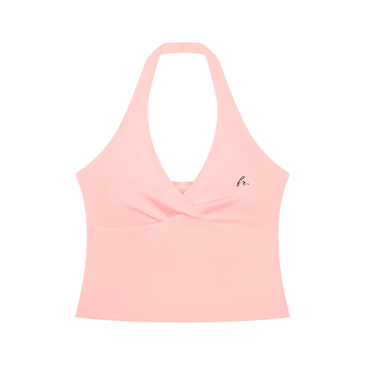 Women’s Ruched Halter Yoga Tank Top