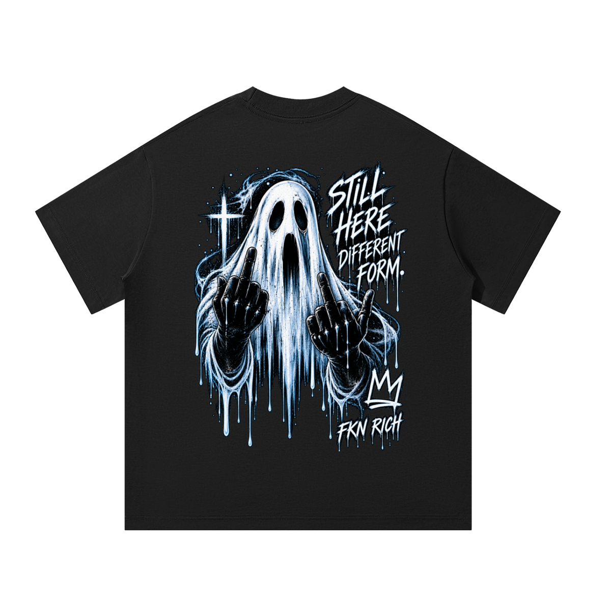 Unisex Oversized T-Shirt (Devil & Angel)