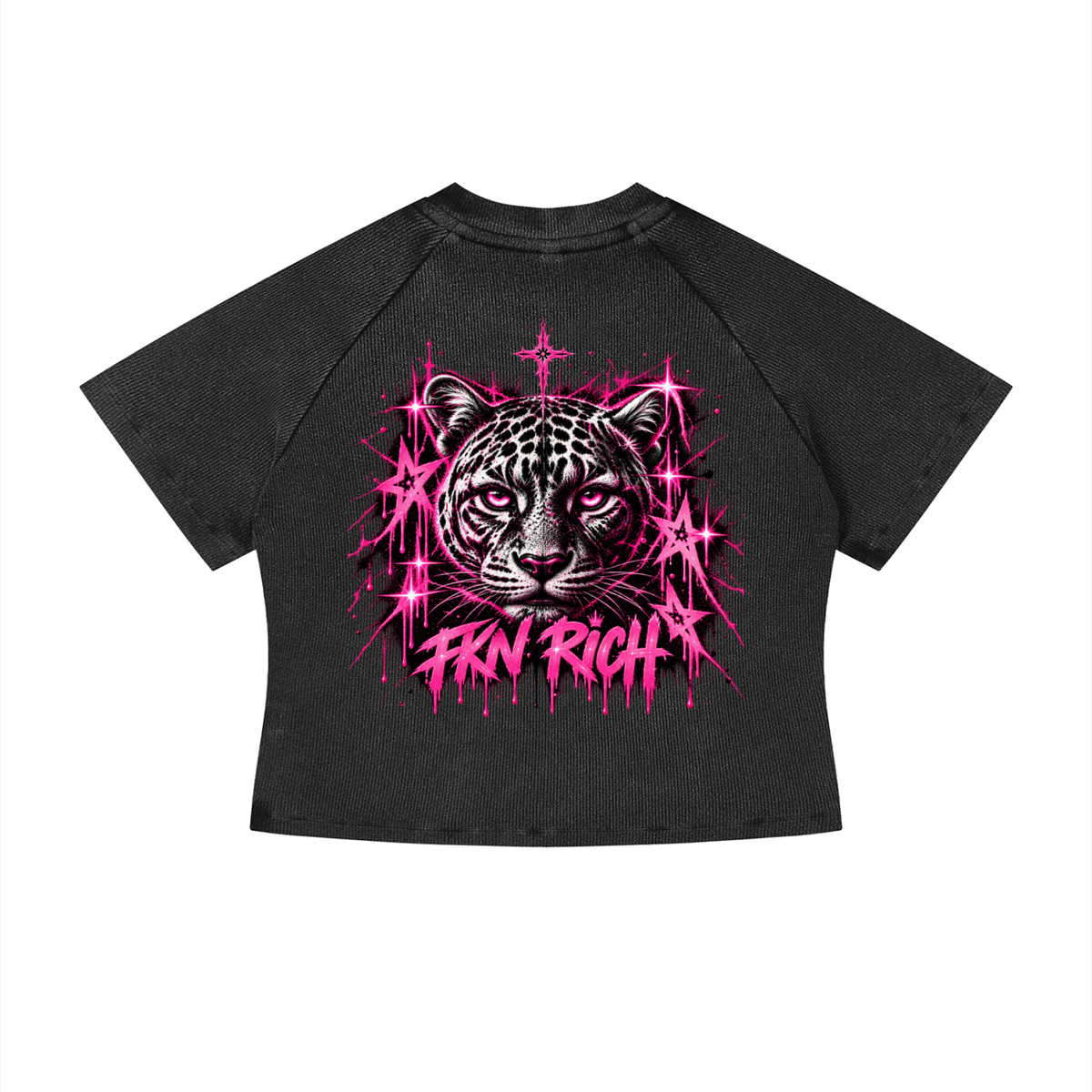 Women's Mineral Wash Crop T-Shirt