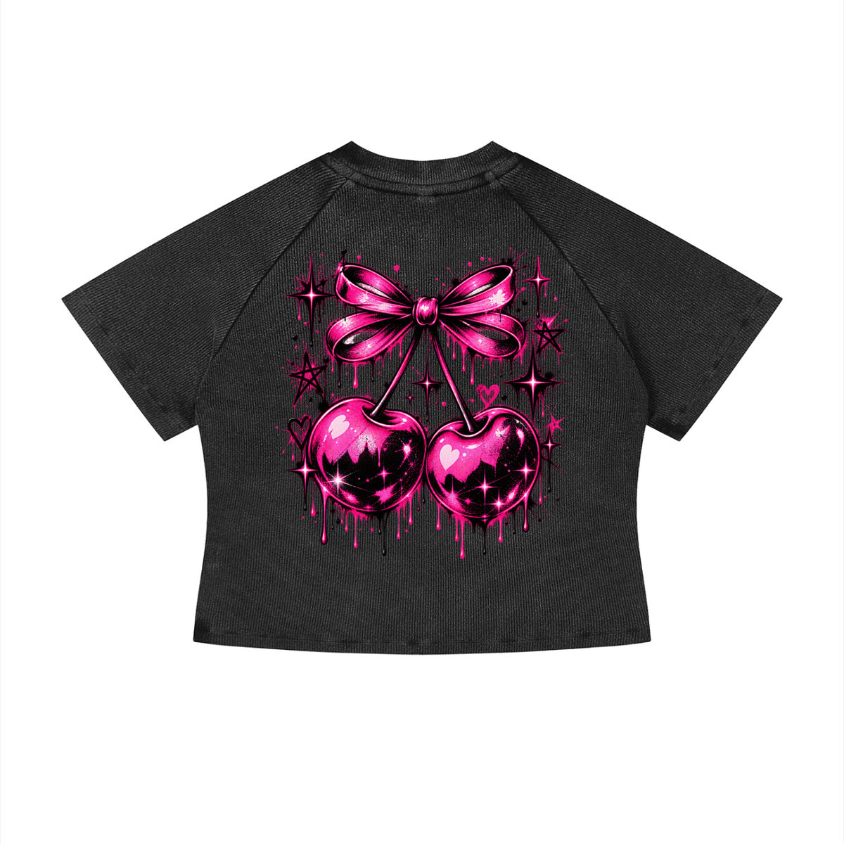 Women's Mineral Wash Crop T-Shirt