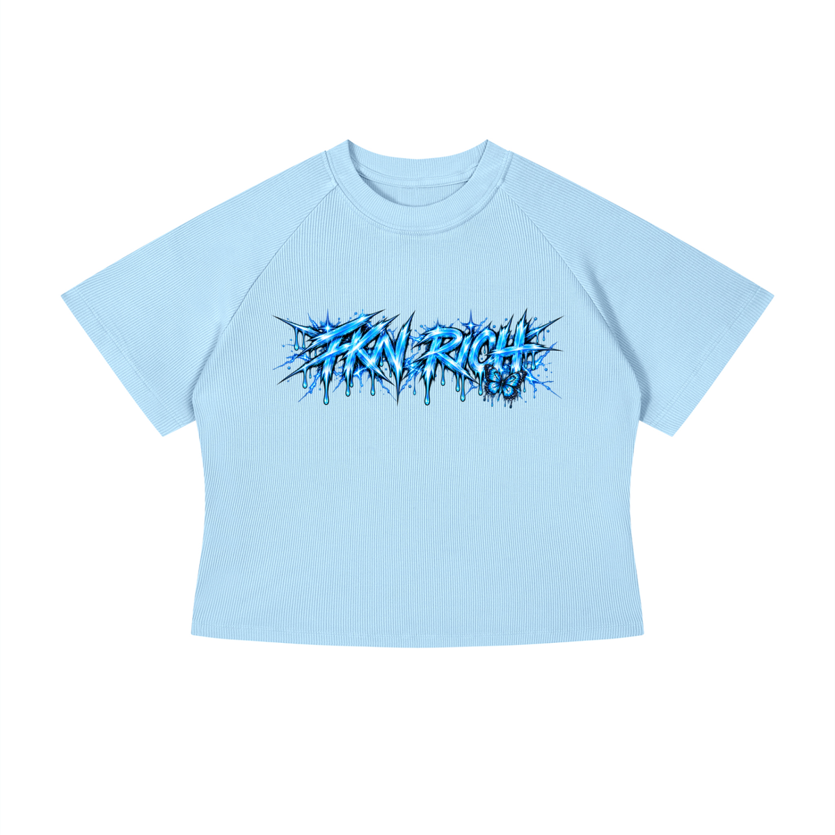 Women's Mineral Wash Crop T-Shirt