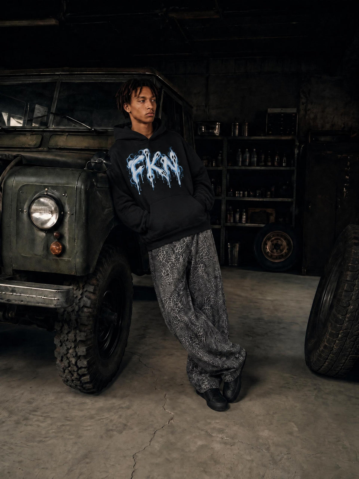 Oversize Fleeced Hoodie