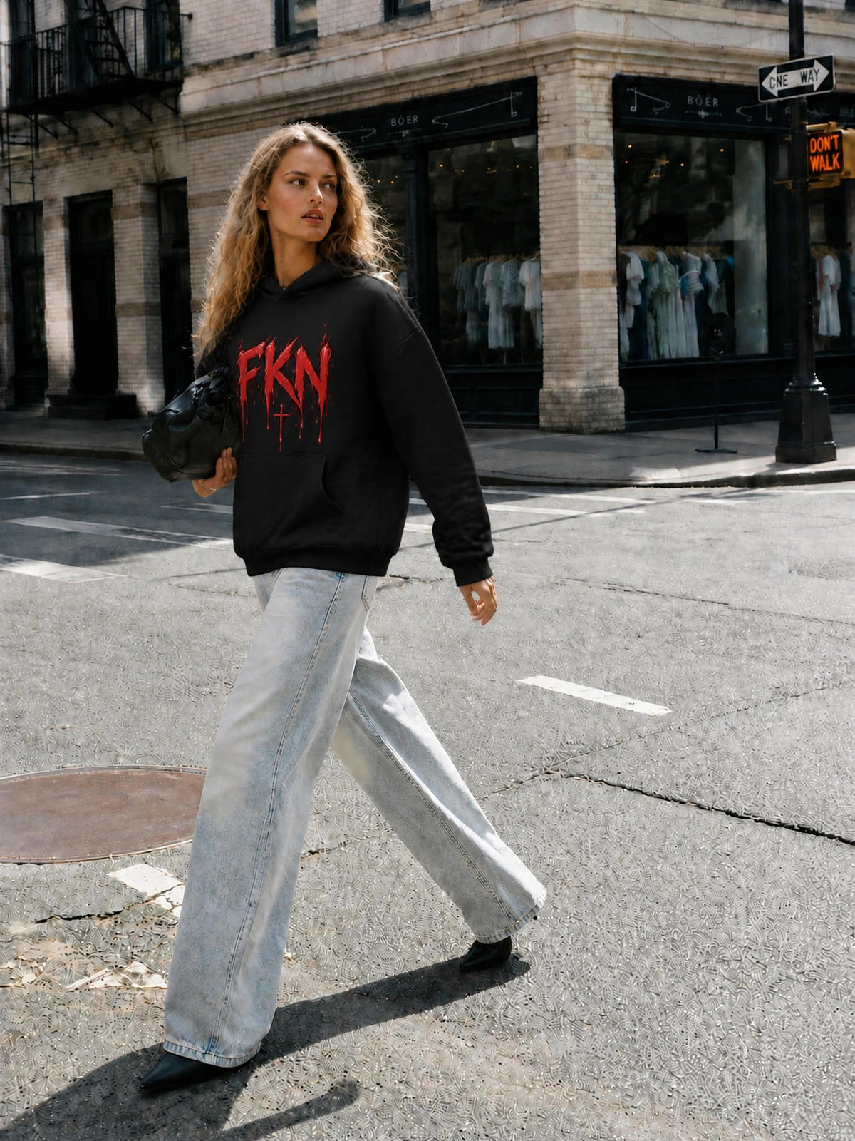Oversize Fleeced Hoodie
