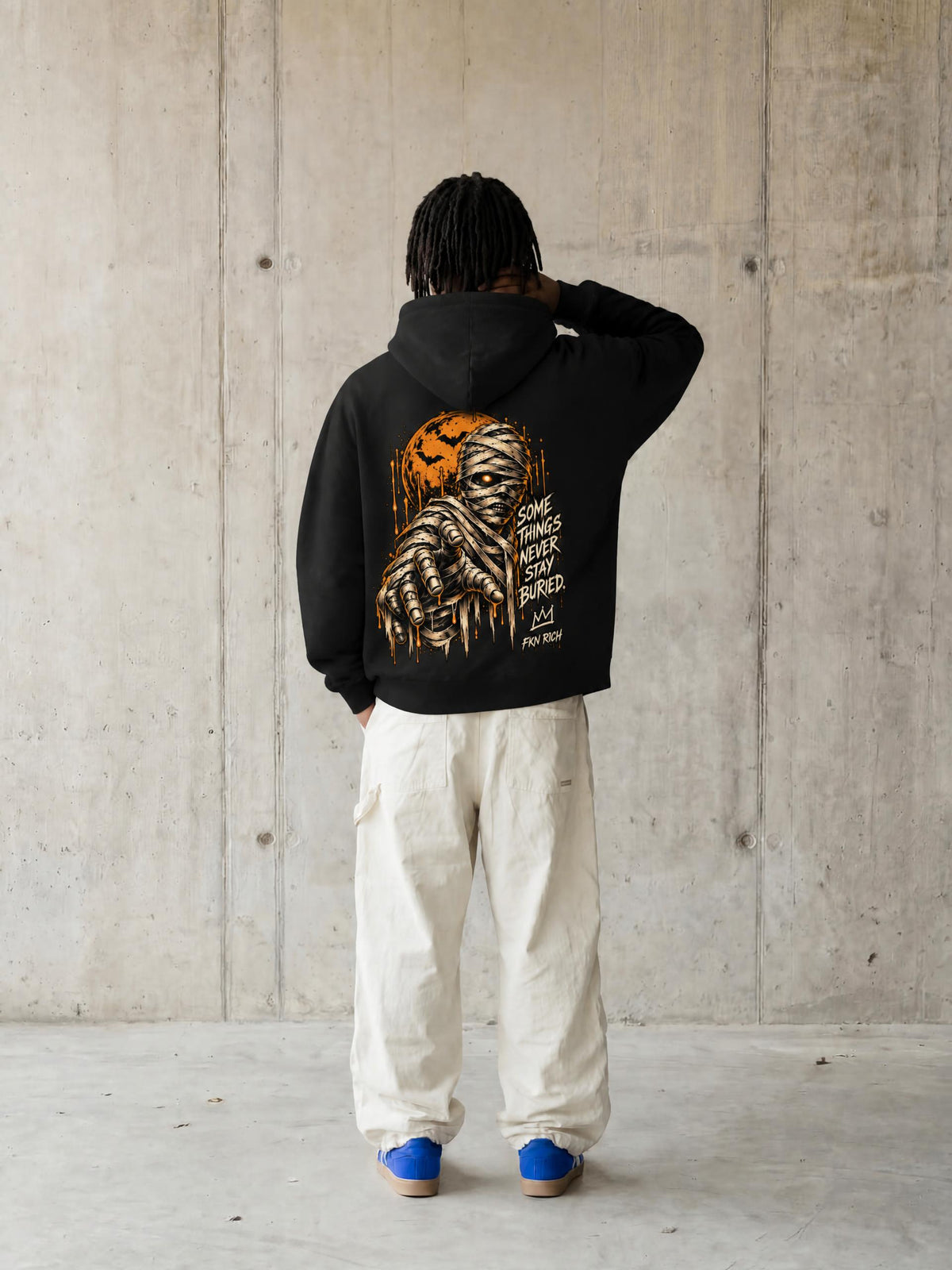 Unearthed Oversize Fleeced Hoodie