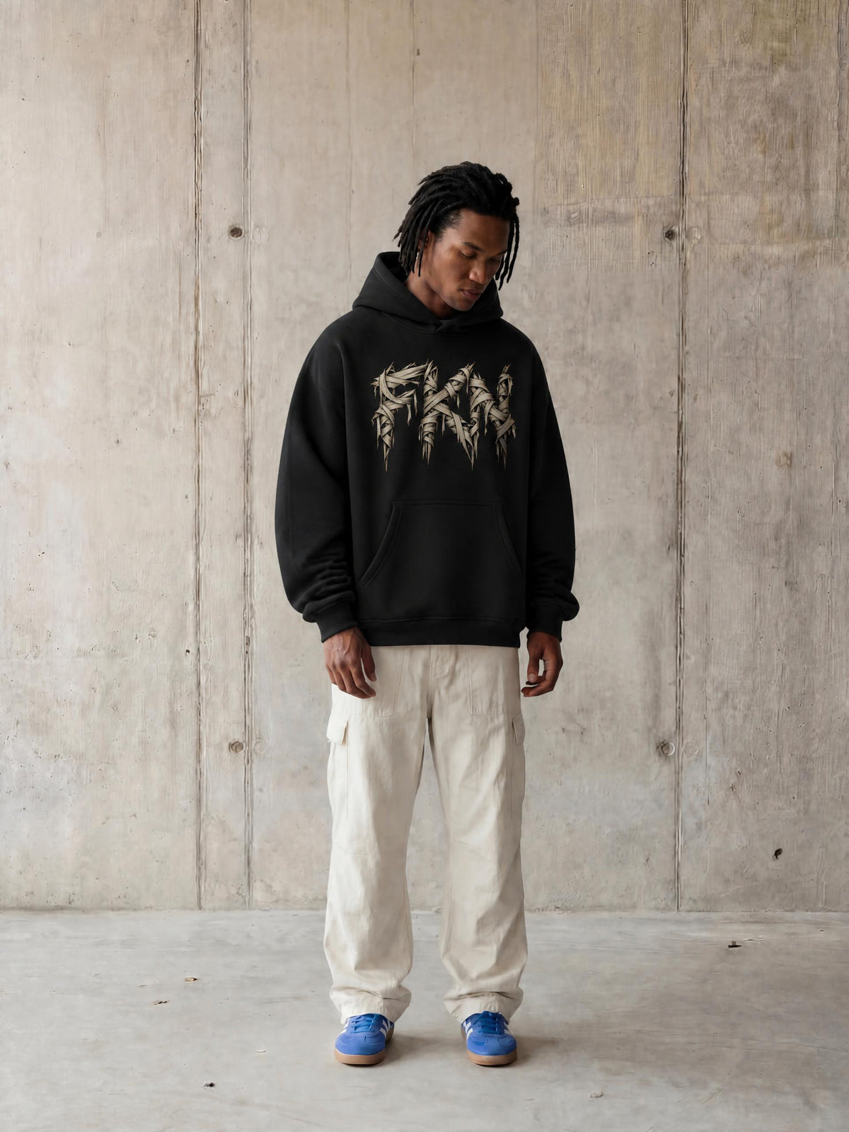 Unearthed Oversize Fleeced Hoodie