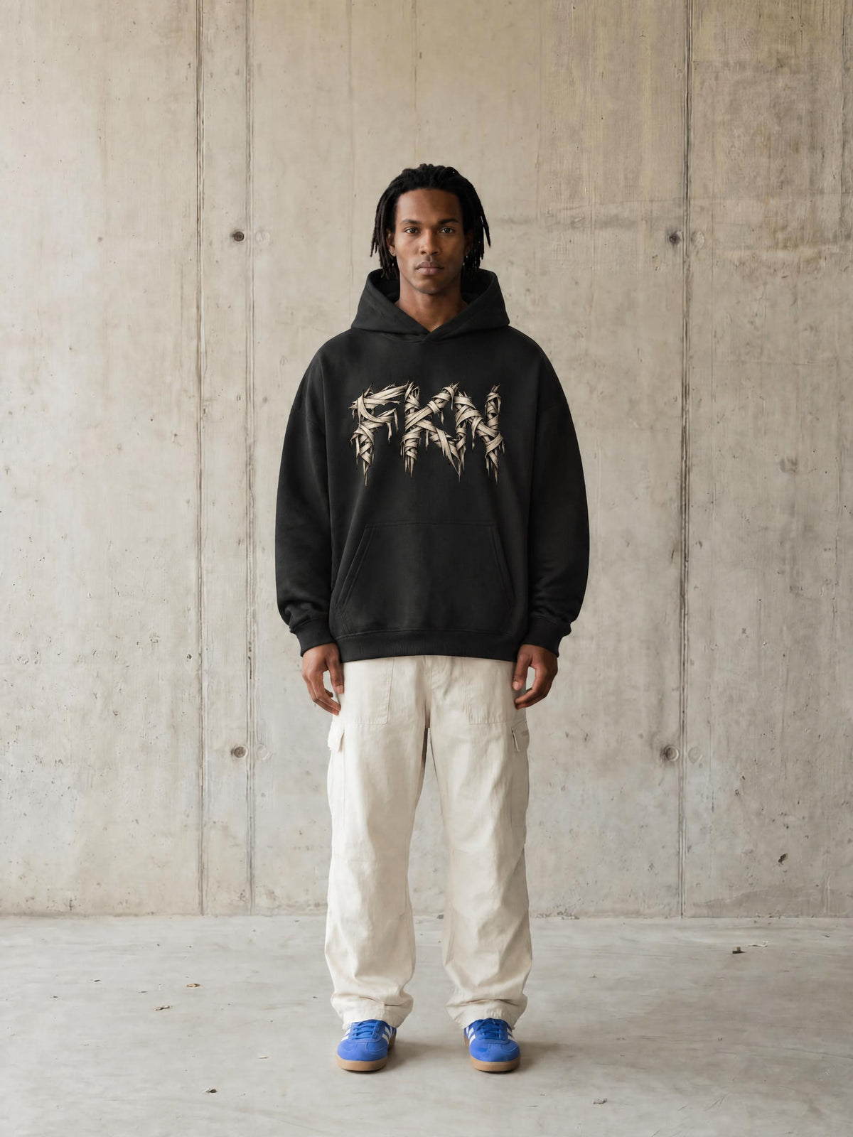 Unearthed Oversize Fleeced Hoodie