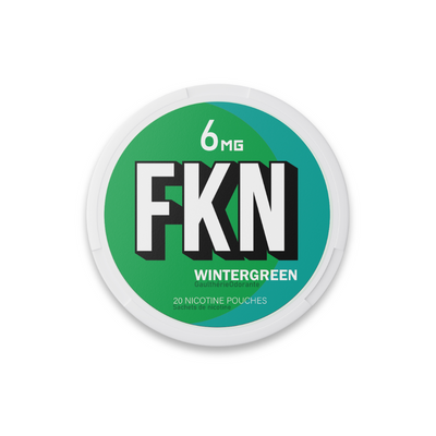 FKN Nicotine Pouches 6MG (Wintergreen)