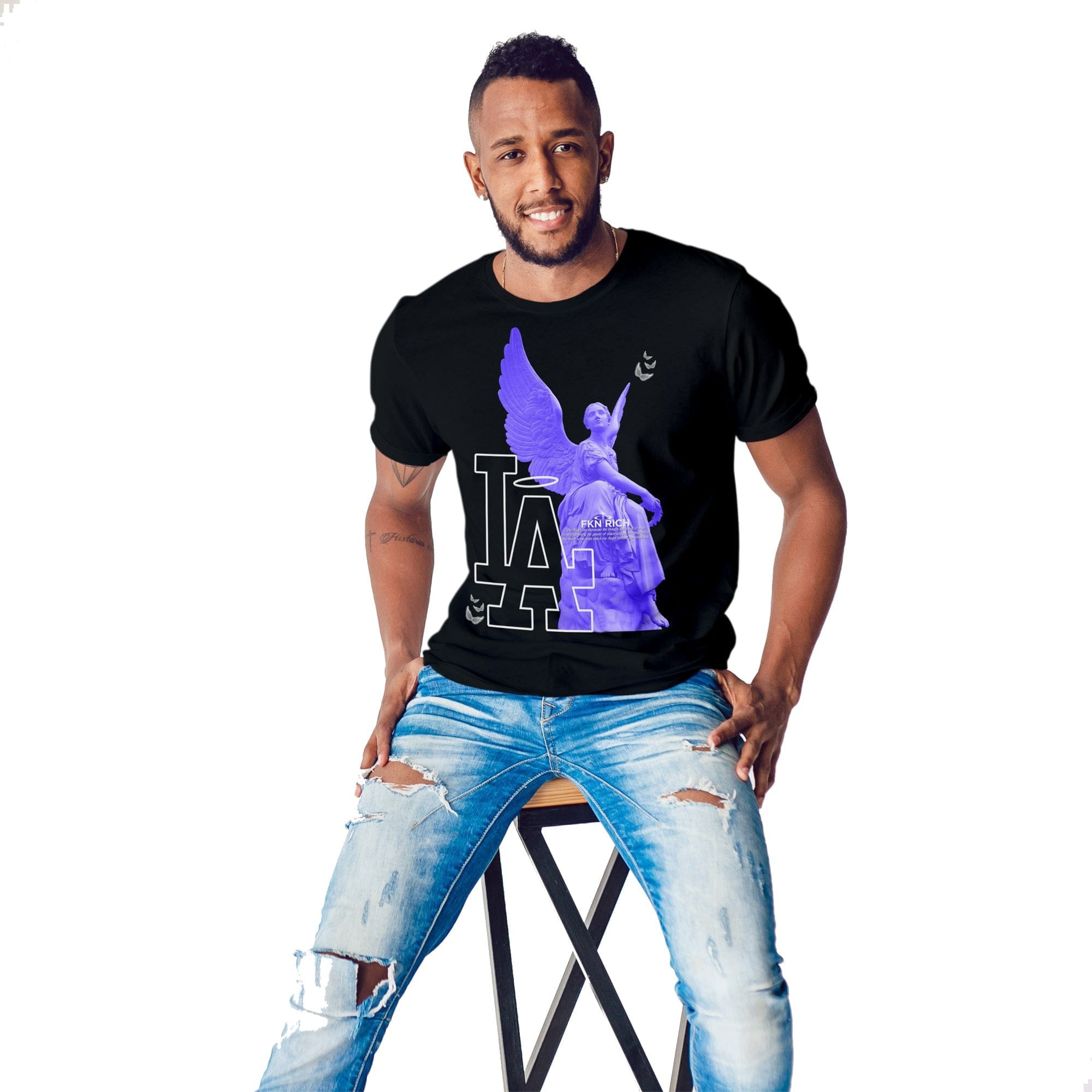LA Angel Tee - FKN Rich